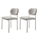 Ver imagem 1 de Conjunto com 2 Cadeiras Metal Marchezine Moderna Mobilia