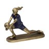 Escultura Decorativa Jogadora Vôlei Estatueta em Resina 16cm - 1