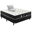 Ver imagem 6 de Cama Box Conjugado Viúva Molas Bonnel 44X128X188Cm