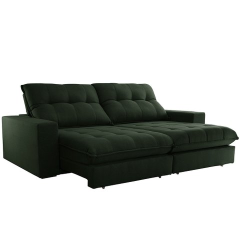 Sofa Retrátil Dublin 2,50m Mola Ensacada 04 Lugares Txr