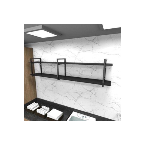 Nicho Industrial para Microondas Gg, com Furação para Ser Colocado na Parede - 100 Cm