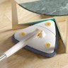 Esfregão Mop de Limpeza Triangular Ajustável Giratório 360° - 5