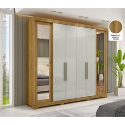 Guarda Roupa Casal 6 Portas 2 Gav Bogotá Espresso Móveis - 1 Guarda Roupa Casal 6 Portas 2 Gav Bogotá Espresso Móveis - 1