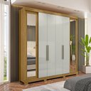 Ver mais imagens de Guarda Roupa Casal 6 Portas 2 Gav Bogotá Espresso Móveis