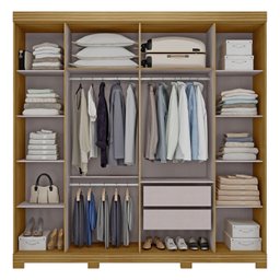 Guarda Roupa Casal 6 Portas 2 Gav Bogotá Espresso Móveis - 2 Guarda Roupa Casal 6 Portas 2 Gav Bogotá Espresso Móveis - 2