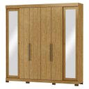 Ver imagem 3 de Guarda Roupa Casal 6 Portas 2 Gav Bogotá Espresso Móveis