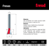 Fresa para Chanfro 22-10506p Ø 15,88mm, Corte 22,2mm Freud - 3