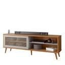 Ver imagem 2 de Rack para TV até 60 Polegadas 1 Porta Rattan Palhinha NT 1175