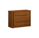 Ver imagem 1 de Mesa de Cabeceira 2 Gavetas Lisboa Leifer Moveis Cinamomo