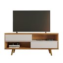 Ver imagem 2 de Rack para TV até 50 Polegadas 135,6cm 2 Portas Nt 1180 Marrom