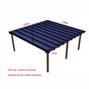 Ver imagem 5 de Kit Policarbonato Azul 6mm 6,00m X 6,00m - Perfis Naturais