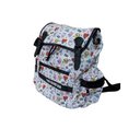 Ver imagem 2 de Mochila Infantil Tipo Saco Personagens Bt21 Alta Qualidade Leve Branca Confortável Escola