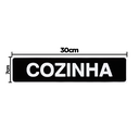 Ver imagem 2 de Combo 6 Placas De Sinalização Cozinha 30x7 Acesso - A-409 F9e
