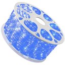 Ver imagem 1 de Fita Led Dupla Face Smd Rolo 100 Metros Azul Luz Direta Decoraçao Iluminaçao Perfil Sanca Gesso Quar