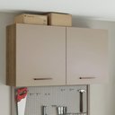 Ver imagem 1 de Armário Aéreo Multiuso 120cm 2 Portas Agata Madesa