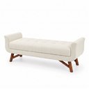 Ver imagem 5 de Puff Recamier 195cm Andros Facto Off White - Sallar Home