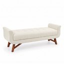 Ver imagem 1 de Puff Recamier 195cm Andros Facto Off White - Sallar Home