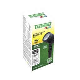 Espeto para Jardim LED Noir MR11 3W 3000k Taschibra - 3