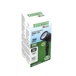 Espeto para Jardim LED MR11 3W 6500k Noir Taschibra - 3