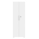 Ver imagem 3 de Armário para Escritório 2 Portas com Chave 61cm Nt 4020 Branco New