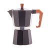 Cafeteira Italiana Wolff de Alumínio Preta Fosca 300ml - 3
