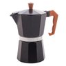 Cafeteira Italiana Wolff de Alumínio Preta Fosca 300ml - 1