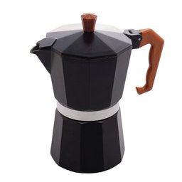 Cafeteira Italiana Wolff de Alumínio Preta Fosca 300ml - 2