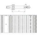 Ver imagem 5 de Porta Fresa Facear Modelo Bt50 - 16 - 160 - Mas 403 Bt/ Din 3937