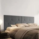 Ver imagem 2 de Cabeceira para Cama Box Queen 1,60 Berlim- 5 Cores:cinza