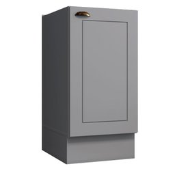 Balcão 400mm 01 Porta Americana Cinza - Henn - 1 Balcão 400mm 01 Porta Americana Cinza - Henn - 1