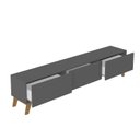 Ver imagem 5 de Rack para TV até 70 Polegadas 220cm 3 Gavetas Retrô Manchester Yescasa