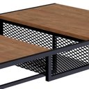 Ver imagem 3 de Mesa de Centro 100cm Est Aço York Vermont Artesano Vermont