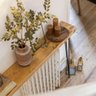 Mesa de Console Rústica Hairpin - 140cm - 2