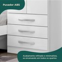 Ver mais imagens de Guarda Roupa Infantil com Cama 4 Portas 3 Gavetas Lisboa Espresso Móveis Branco/Pink