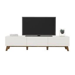 Rack para TV até 70 Polegadas 220cm 3 Gavetas Retrô Manchester Yescasa - 5