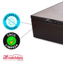 Ver imagem 7 de Cama Box Baú Solteirão (Colchão + Box) Molas Ensacadas 97x203x64cm BF Colchões