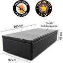 Ver mais imagens de Cama Box Baú Solteirão (Colchão + Box) Molas Ensacadas 97x203x64cm BF Colchões