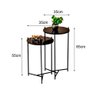 Conjunto de Mesa Lateral Áquila - Preta - 4