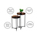 Ver imagem 3 de Conjunto de Mesa Lateral Áquila - Preta