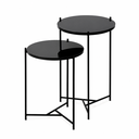 Ver imagem 3 de Conjunto de Mesa Lateral Áquila - Preta