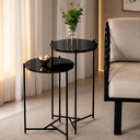 Ver imagem 1 de Conjunto de Mesa Lateral Áquila - Preta