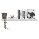 Ver imagem 3 de Prateleira para Livros 90cm em Tamburato Suporte Invisível Desk Yescasa