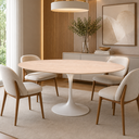 Ver imagem 4 de Mesa de Jantar Saarinen Oval 150x90cm - Bali
