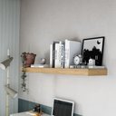 Ver imagem 1 de Prateleira para Livros 90cm em Tamburato Suporte Invisível Desk Yescasa