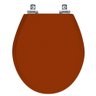 Assento Sanitário Soft Close Ravena Caramelo para Vaso Deca - 1