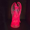 Ver mais imagens de Anjo da Guarda Luminoso Acrílico Sagrada Família 21cm