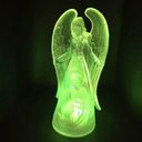 Ver imagem 3 de Anjo da Guarda Luminoso Acrílico Sagrada Família 21cm