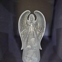 Ver imagem 6 de Anjo da Guarda Luminoso Acrílico Sagrada Família 21cm