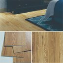 Ver imagem 1 de Piso Vinilico Europeu Autocolante em Régua Madeira Canela Caixa