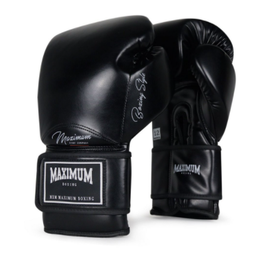 Luva De Boxe E Muay Thai Classic Black Maximum Boxing Easy 12 oz - 1